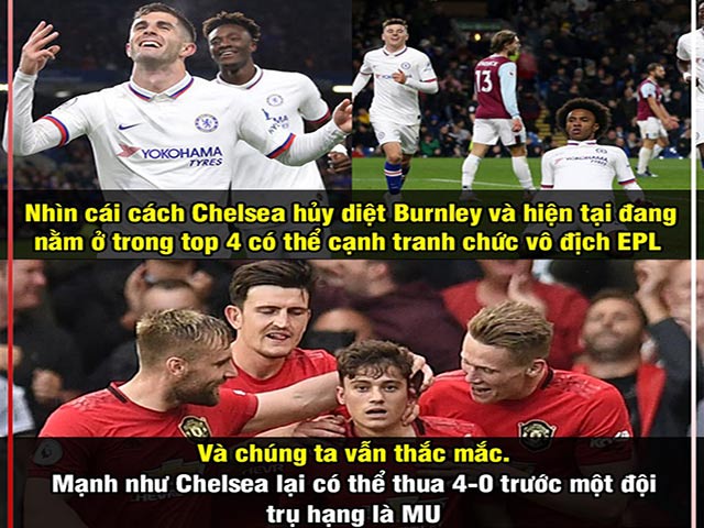 Fan chế ảnh Chelsea chứng minh trận thua MU chỉ là ”tai nạn”