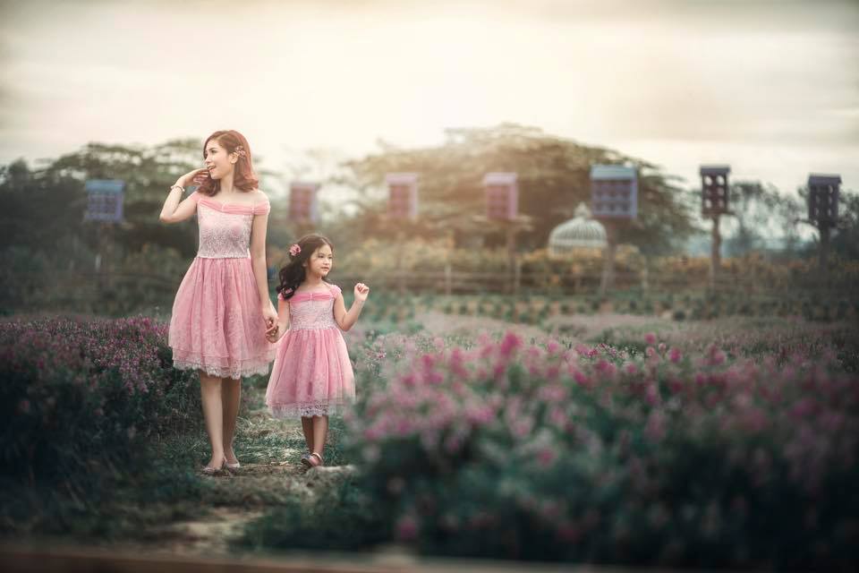 Váy đôi mẹ và bé Lê Vy  Hanoi