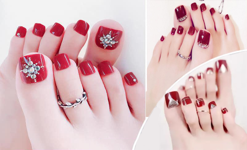 1000+ Mẫu nail chân HOT siêu đẹp được nhiều chị em lựa chọn - Zicxa