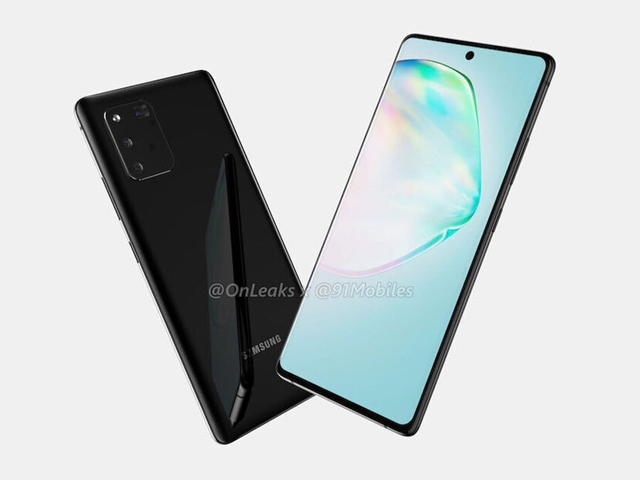 Tiếp tục lộ hình ảnh Galaxy Note 10 Lite, bản sao của iPhone 11 Pro?