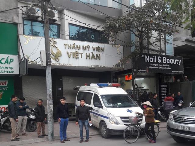 Người đàn ông tử vong khi hút mỡ bụng tại thẩm mỹ viện ở Hà Nội 
