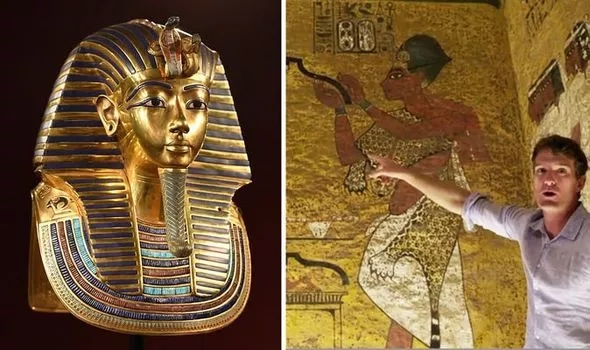 Hình vẽ trong hầm mộ hoàng đế trẻ nhất Ai Cập hé lộ điều chấn động