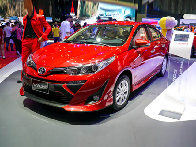 Toyota Vios 2020 chuẩn bị ra mắt tại Việt Nam với ba phiên bản