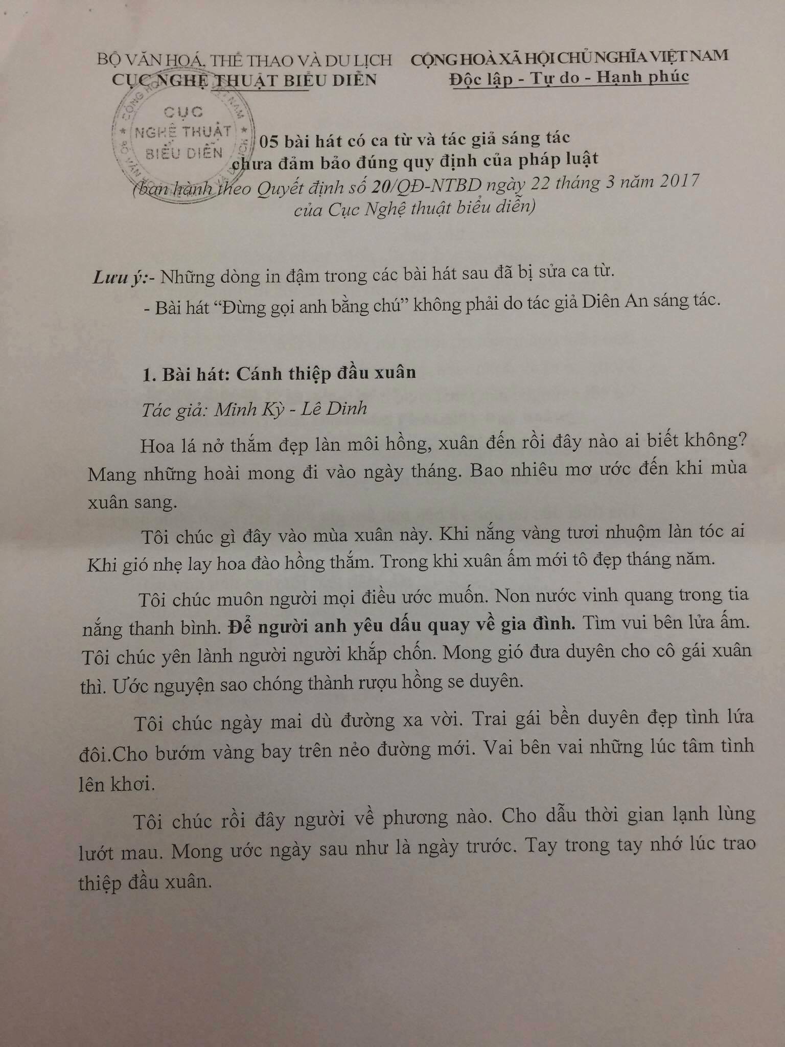 Điều này đồng nghĩa với việc tác giả của những bài hát này sẽ được đánh giá và công nhận xứng đáng. Xin giới thiệu tác phẩm chất lượng và đầy cảm xúc này đến với bạn bè và người thân của mình.