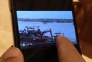 Clip cát tặc lộng hành ngay cạnh tàu cảnh sát trên sông Hồng