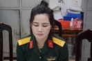 Người đàn bà 'sống ảo' mặc trang phục giả Đại tá Quân đội khoe trên mạng xã hội bị tạm giữ để điều tra
