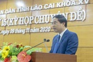 Lào Cai có tân Chủ tịch UBND tỉnh