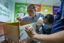 Chuyên gia Nhật tỉ mỉ kiểm tra quy trình tiệt trùng quả vải thiều