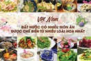 5 chữ nhất kỷ lục thế giới về ẩm thực mà Việt Nam vừa xác lập là những kỷ lục nào?