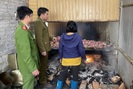 Đột kích lò sản xuất mỡ bẩn tại Thanh Hóa