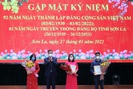 Sơn La: Gặp mặt kỷ niệm 92 năm thành lập Đảng Cộng sản Việt Nam và 82 năm Ngày truyền thống Đảng bộ tỉnh