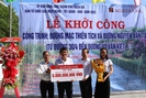 Công đoàn Agribank hỗ trợ 6 tỷ đồng làm đường tại TP Rạch Giá, tỉnh Kiên Giang