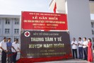 Lai Châu: Gắn biển công trình Trung tâm Y tế huyện Nậm Nhùn