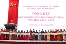 Lai Châu: 586 giáo viên được công nhận Giáo viên dạy giỏi cấp tỉnh
