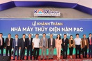 Lai châu: Khánh thành nhà máy thủy điện Nậm Pạc