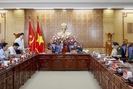 Đại tướng Đỗ Bá Tỵ nguyên Phó Chủ tịch Quốc hội thăm và làm việc tại tỉnh Lai Châu