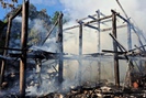 Lai Châu: Cháy nhà sàn 3 gian, thiệt hại hơn 150 triệu đồng