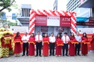 Agribank Chi nhánh Trường Sơn khai trương máy gửi rút tiền tự động AutoBank CDM