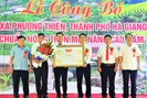 Phương Thiện xã về đích nông thôn mới nâng cao đầu tiên của Hà Giang