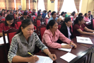Hội Nông dân TPLai Châu: Nâng cao kiến thức kỹ năng  công tác hội