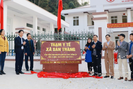 TP Lai Châu: Gắn biển công trình chào mừng kỷ niệm 20 năm chia tách, thành lập tỉnh Lai Châu