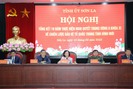 Trưởng Ban Tổ chức Trung ương dự hội nghị tổng kết 10 năm thực hiện Nghị quyết Trung ương 8, khóa XI tại Sơn La