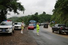 Hòa Bình: Vị trí sạt lở trên Quốc lộ 6 đoạn qua dốc Cun đã được khắc phục
