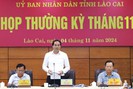 Lào Cai: Yêu cầu sớm có phương án giải quyết bãi đá tại Trịnh Tường, làm rõ trách nhiệm các dự án chậm tiến độ