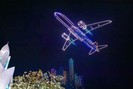 Điện Biên: Lần đầu tiên xuất hiện màn trình diễn ánh sáng nghệ thuật bằng Drone light 