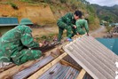 Bộ đội Biên phòng Sơn La: Hỗ trợ người dân khắc phục hậu quả thiên tai