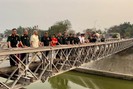 Điện Biên: Chính thức cấm các loại phương tiện lưu thông qua cầu di tích Mường Thanh