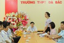 Phó Chủ tịch UBND tỉnh Hòa Bình Nguyễn Văn Chương kiểm tra công tác thi tốt nghiệp THPT 2024 tại Đà Bắc