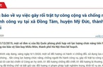 Bộ Công an: 3 cảnh sát hy sinh trong vụ đụng độ ở Đồng Tâm