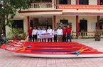 Quảng Trị: Đoàn thanh niên Agribank trao tặng 20 thuyền Composite cho người dân vùng lũ