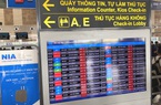 Sân bay Nội Bài dừng phát thanh thông tin chuyến bay