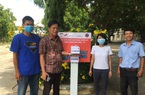 Ninh Thuận: Hỗ trợ 13 máy rửa tay tự động cho các điểm thi