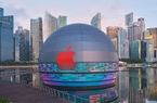 Apple Store đầu tiên nổi trên mặt nước ở Singapore cực đẹp