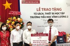 Agribank Chi nhánh tỉnh Khánh Hòa: Trao tặng tủ sách, thiết bị học tập cho Trường Vĩnh Lương 2 và Vĩnh Phương 2 