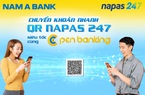 Nam A Bank - top ngân hàng Việt đầu tiên chuyển khoản nhanh NAPAS 247 bằng mã QR