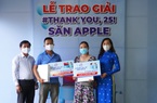 Vinaphone Cà Mau trao thưởng lớn cho khách hàng trúng giải chương trình “Thank you, 25 – săn Apple”