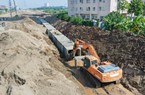 Hiện trạng tuyến đường vành đai trị giá 1000 tỷ đồng chậm tiến độ tại Hà Nội