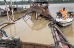 Công an Quảng Trị liên tục bắt tàu khai thác cát trái phép trên sông Thạch Hãn