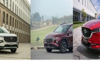 So sánh thông số 3 mẫu Crossover "hot" nhất Việt Nam Ford Territory, Hyundai Tucson và Mazda CX-5