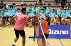 Nhà vô địch cầu lông thế giới Prannoy H.S truyền lửa đam mê cho trẻ em TP.HCM