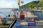 Đưa vào khai thác tuyến vận chuyển hàng container nội địa tại cảng Chân Mây 