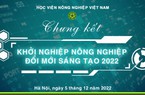 Học viện Nông nghiệp Việt Nam sắp tổ chức vòng chung kết cuộc thi khởi nghiệp nông nghiệp, có 9 dự án xuất sắc