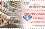 Quà 8/3 vĩnh cửu, Metro Star tặng viên kim cương 8,3 ly trị giá 1,5 tỷ cho phái đẹp mua Shophouse 