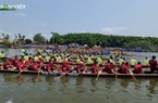 Cực gay cấn giải đua thuyền Lễ hội hoa sưa ở Quảng Nam