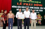 Nghệ An: Hội ND tổ chức lễ phát động nông dân sản xuất, kinh doanh tiêu thụ nông sản, thực phẩm an toàn