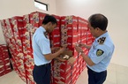Thu giữ hàng nghìn thùng bánh bông lan nghi nhập lậu tại huyện Hoài Đức